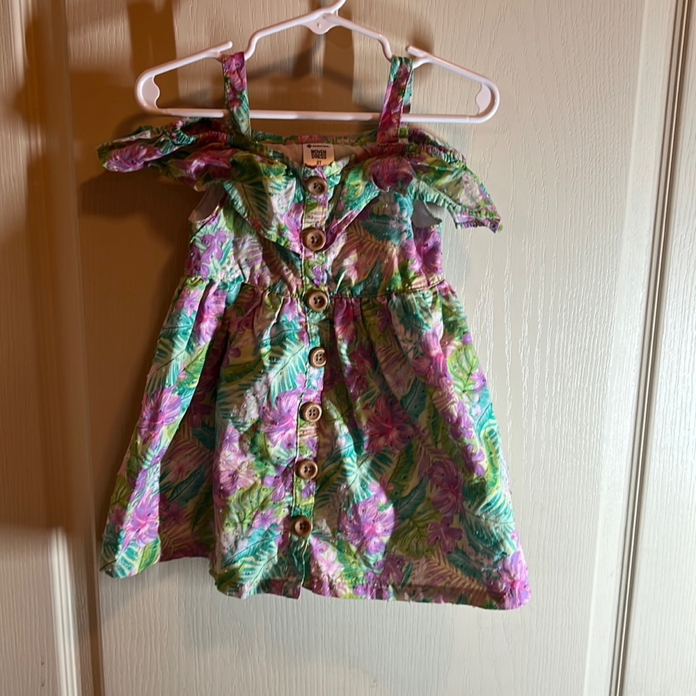 Toddler off the shoulder dress